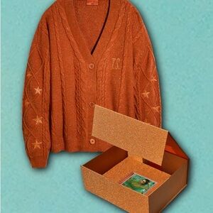 SEALED M/L Taylor Swift Life of a Showgirl Cardigan Boxset with CD